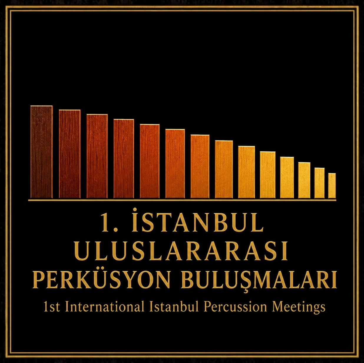 I. İstanbul Uluslararası Perküsyon Buluşmaları logosu